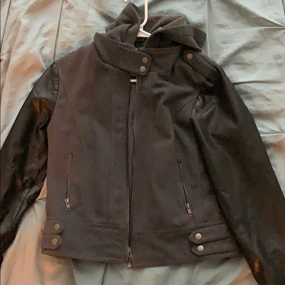 Grey and Black Jacket